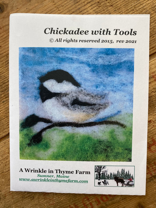 Needle Felting Kit w/ Tools from A Wrinkle in Thyme Farm