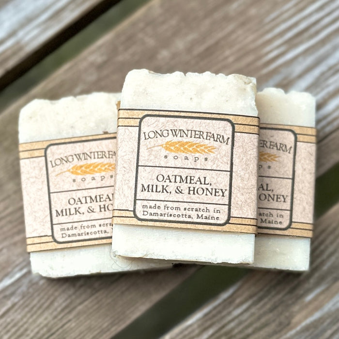 Long Winter Soap Cold Process Bar Soap Travel Size