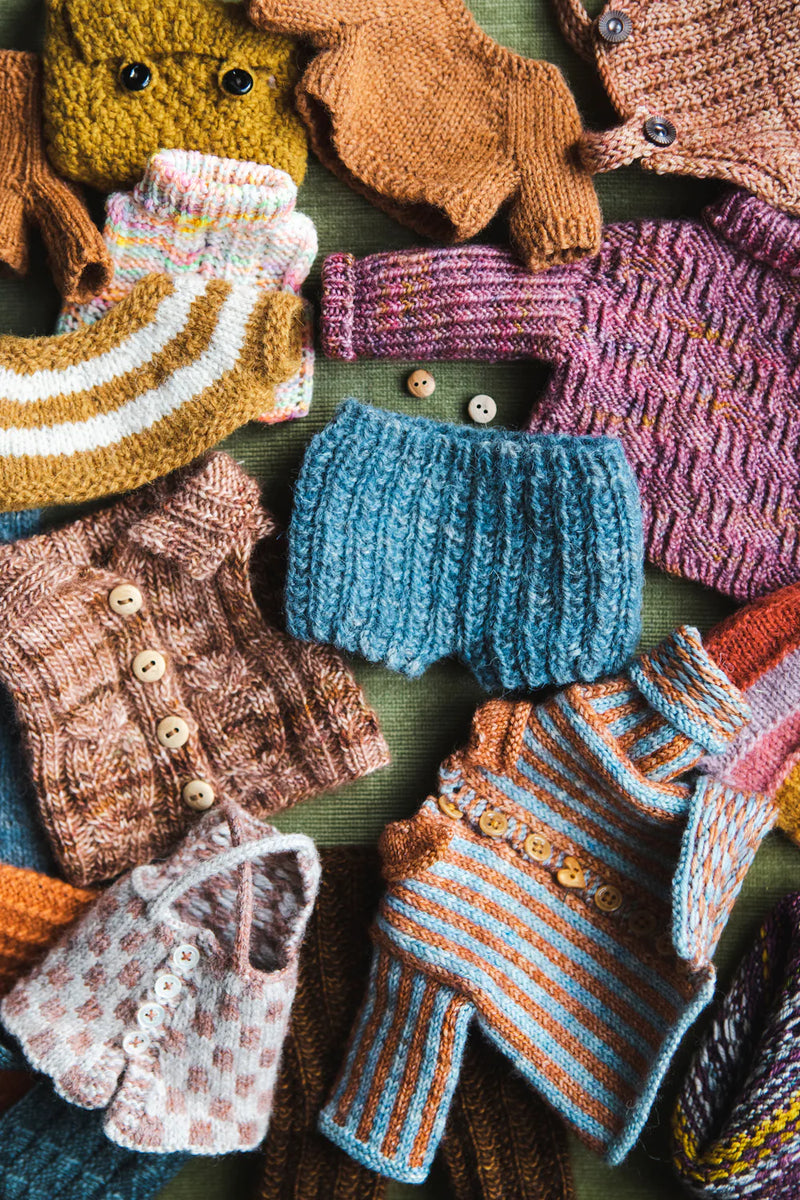 Mouche &amp; Friends sømløst legetøj at strikke og elske af Cinthia Vallet