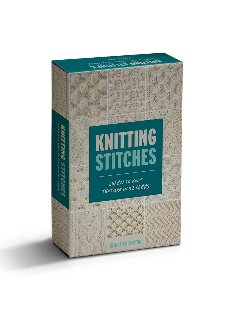 Knitting Stitches Card Deck: Lær at strikke tekstur i 52 kort af Claire Compton
