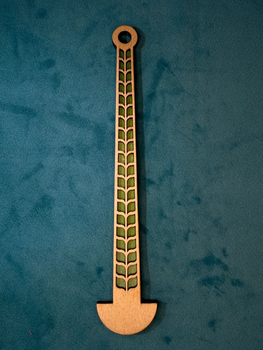 Extra Long Mini Minder Stick - Lemonwood Knitting Tool