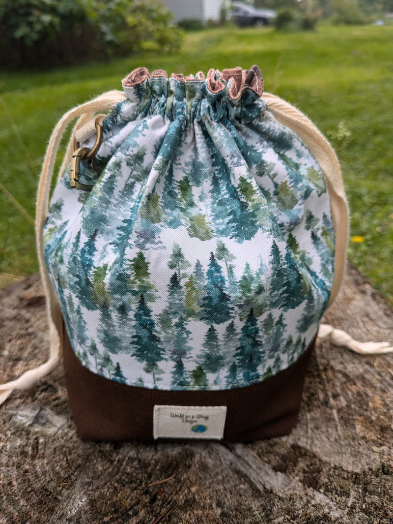 Stitcher's Stuff Sack-- Project Bags by World On A String Designs