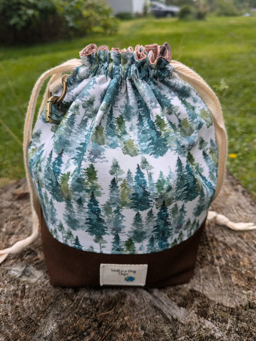 Stitcher's Stuff Sack-- Project Bags by World On A String Designs