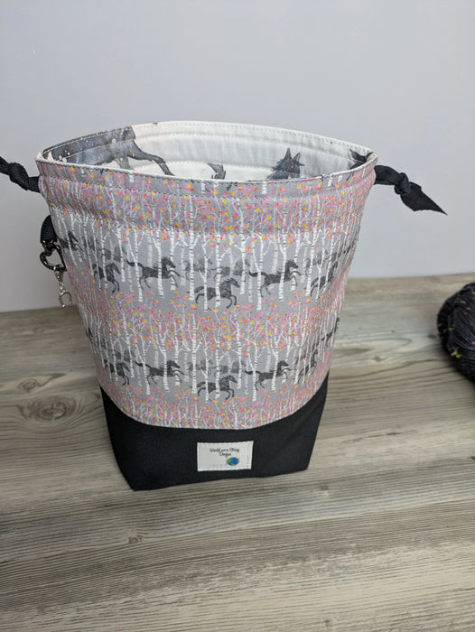 Stitcher's Stuff Sack-- Project Bags by World On A String Designs