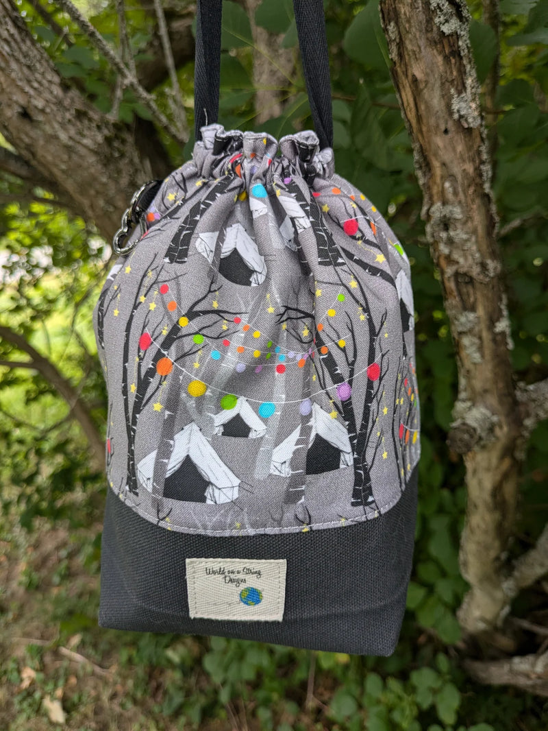 Stitcher's Stuff Sack-- Project Bags by World On A String Designs