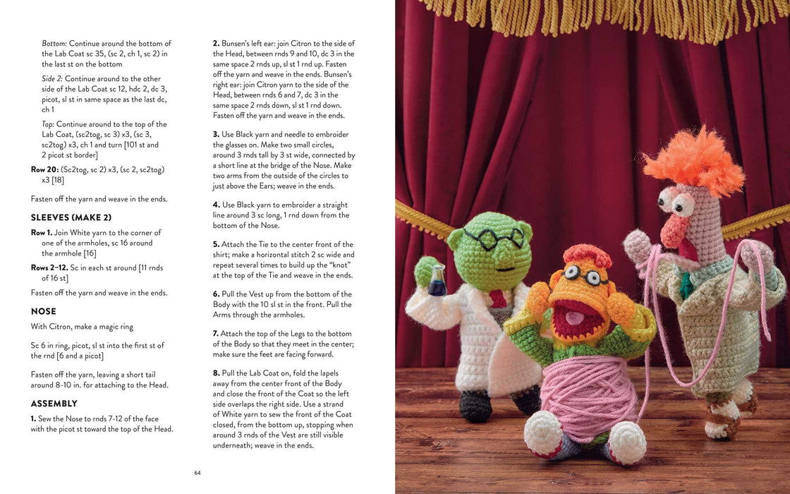 The Muppets Official Crochet Amigurumi by Drew Hill