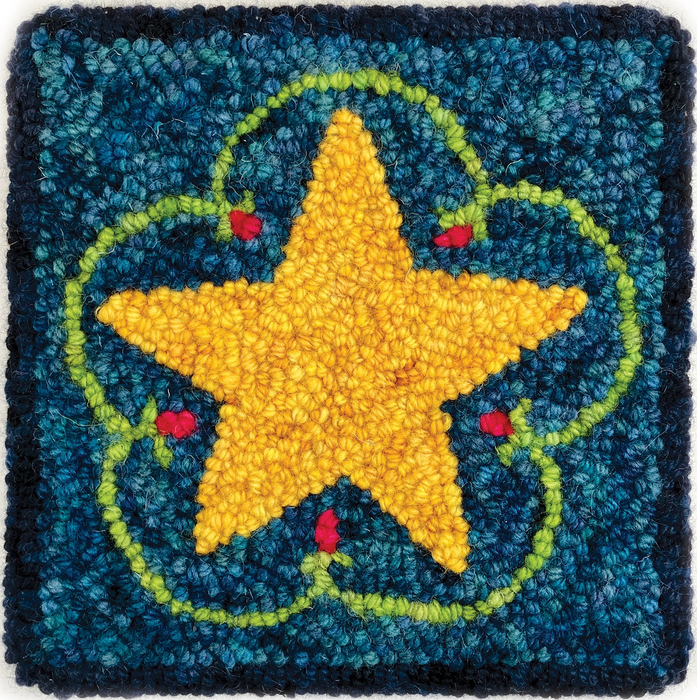 Oxford Punch Needle Kit - Star - Yellow