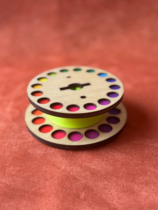 The Whirl - Mini Minder Yarn Spinner Accessory by Lemonwood