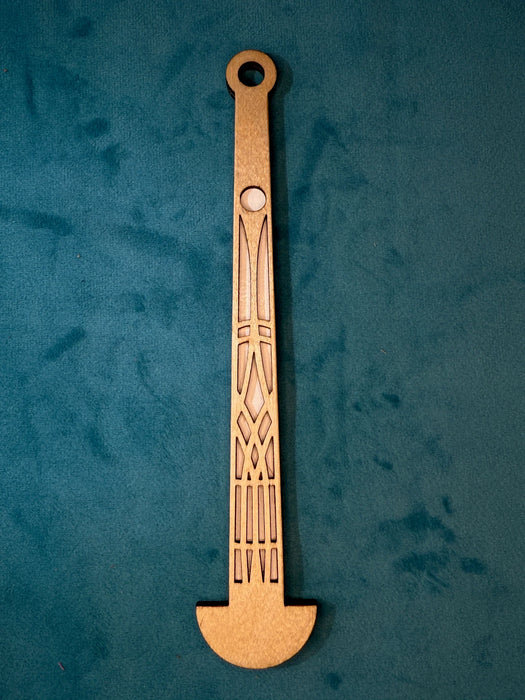 Extra Long Mini Minder Stick - Lemonwood Knitting Tool