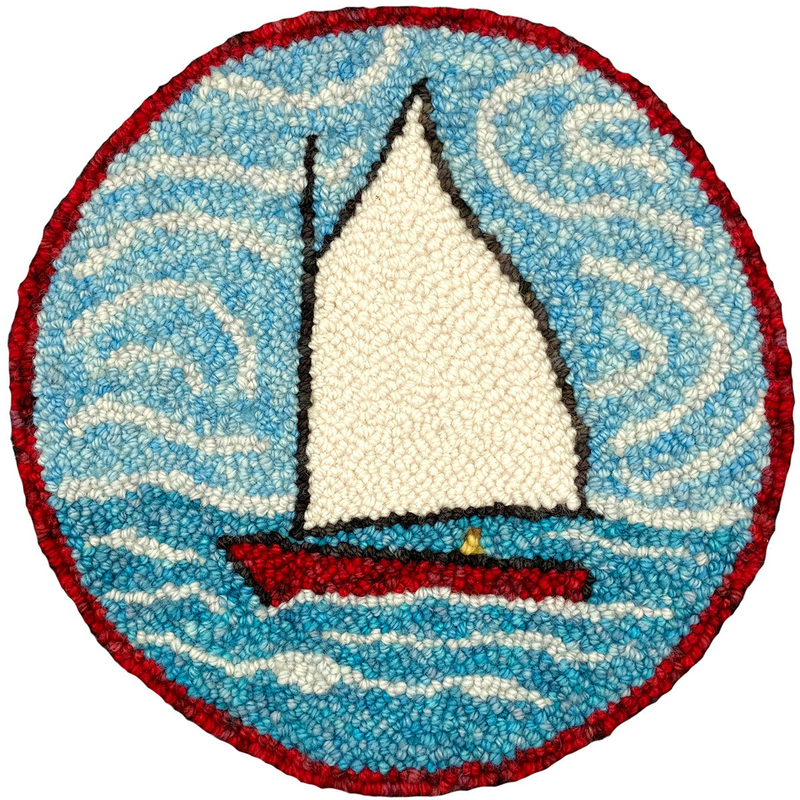 Oxford Punch Needle Kit - Sailboat