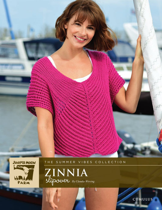 Zinnia Slipover Pattern by Claudia Wersing