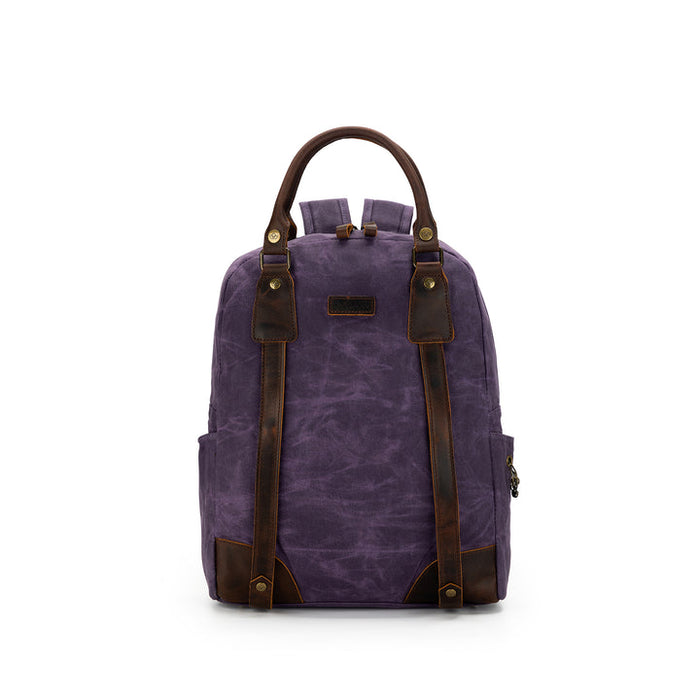 Maker's Canvas Backpack by Della Q