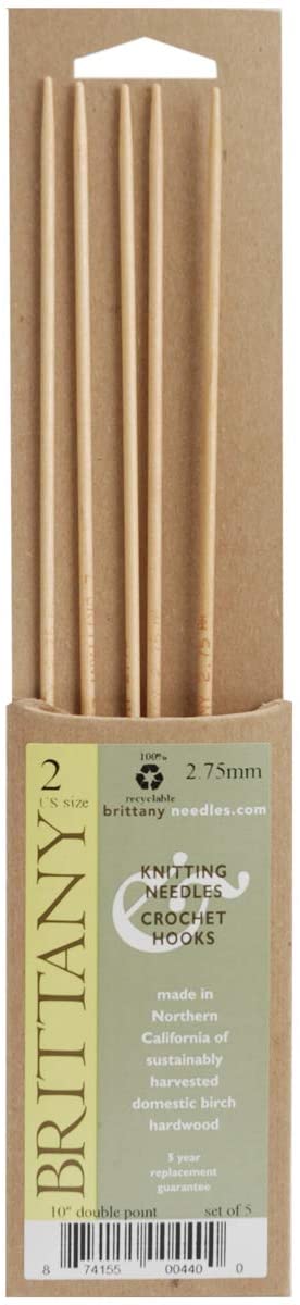 Brittany 10” Double Pointed Needles