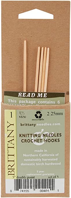 Brittany 5” Double Pointed Needles