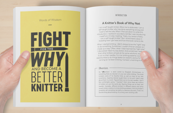 Patty Lyons' strikkepose med tricks