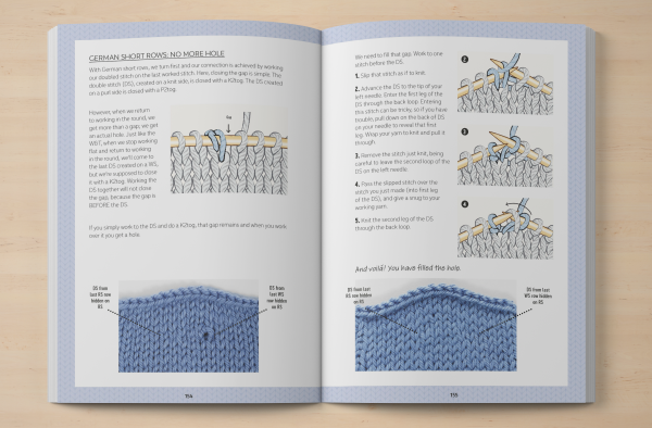 Patty Lyons' strikkepose med tricks