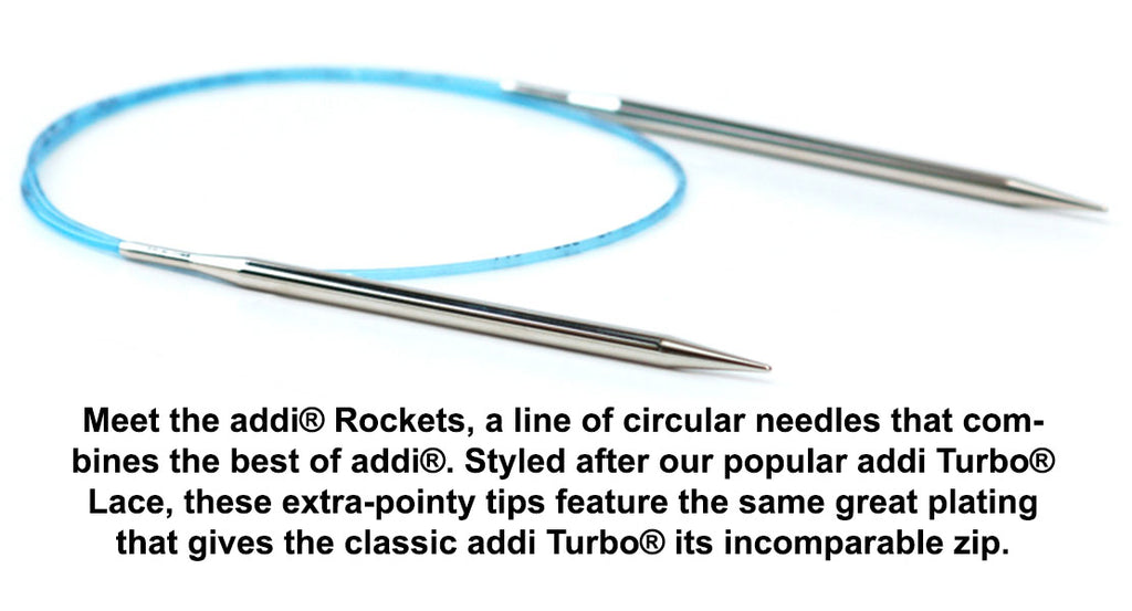 Addi Turbo Rockets 24” circular needles
