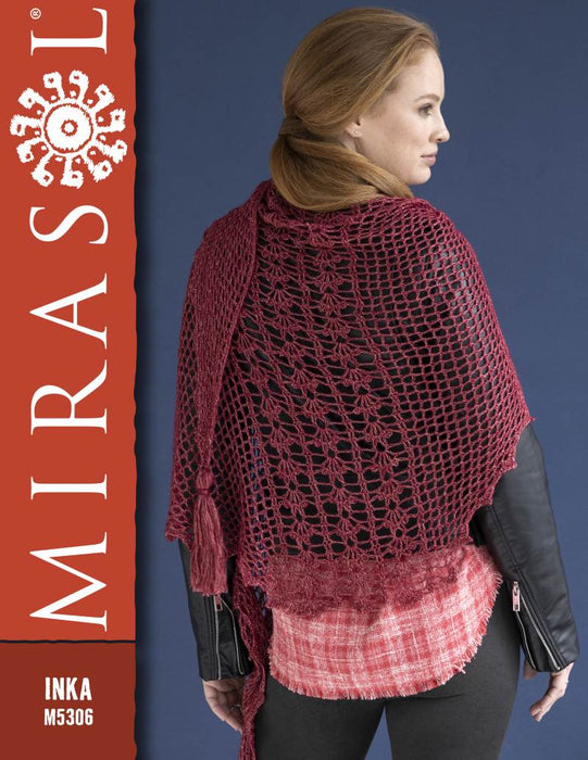 Mila Crochet Wrap by Cristina Mershon