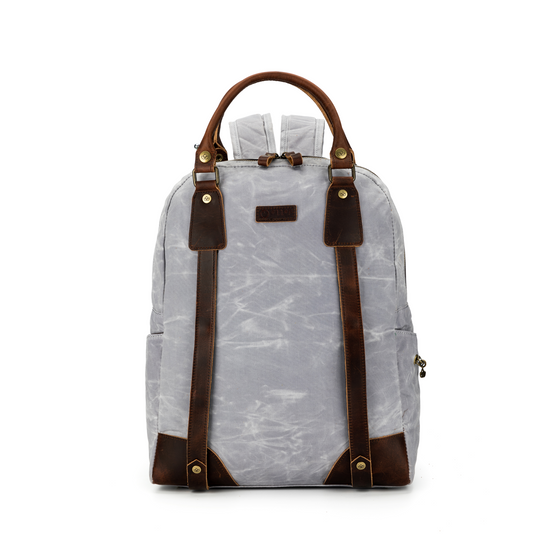 Maker's Canvas Backpack by Della Q