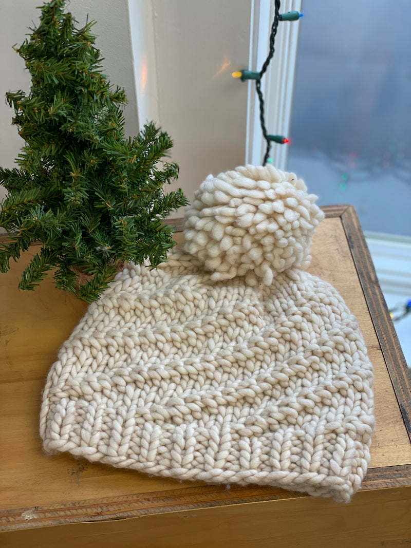 Saturday Spiral Hat Pattern (FREE Digital Download with purchase!)