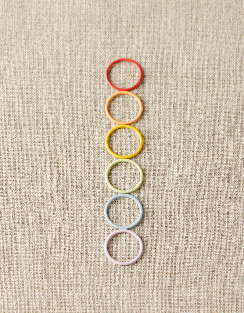 Cocoknits Colored Ring Stitch markers Jumbo