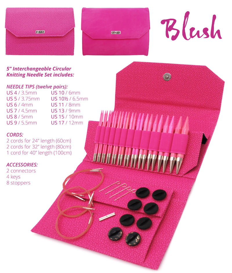 Lykke Blush Udskifteligt 5" nålesæt 