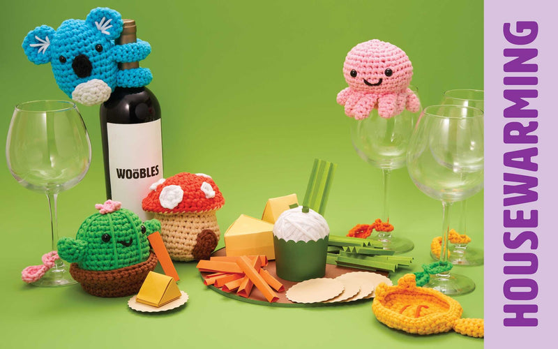 Hæklet Amigurumi til enhver lejlighed af Justine Tiu fra The Woobles