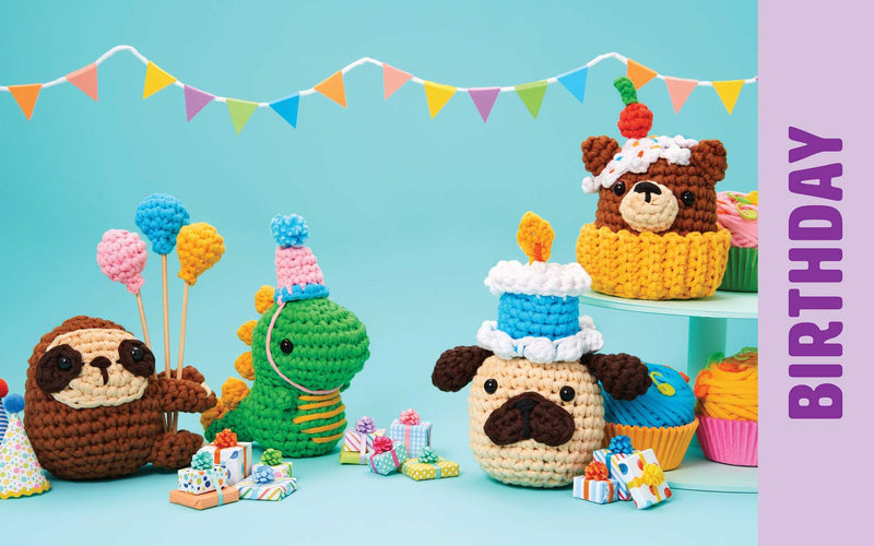 Hæklet Amigurumi til enhver lejlighed af Justine Tiu fra The Woobles