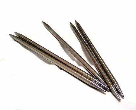 ChiaoGoo 6” stainless steel double pointed needles
