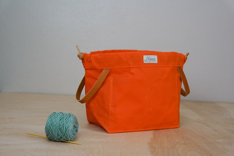 Knitty Gritty Project Bag by Magner Bags