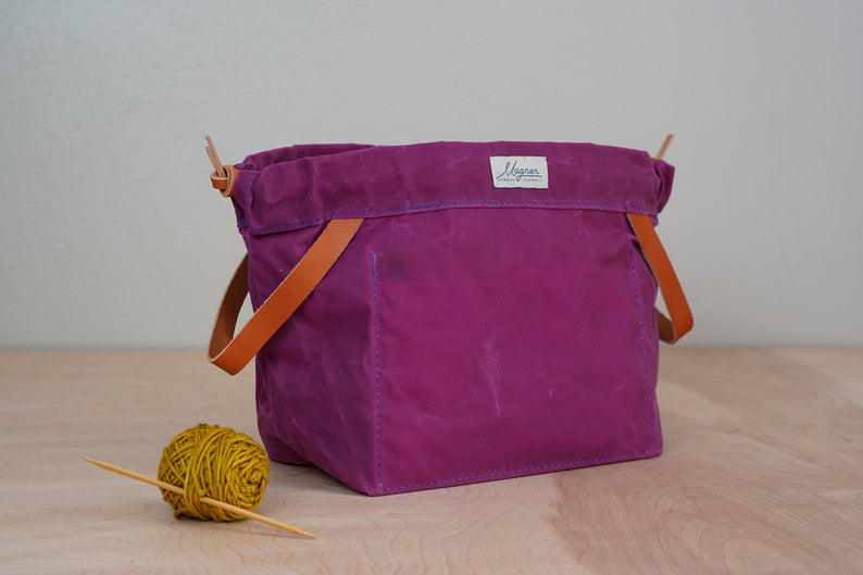 Knitty Gritty Project Bag by Magner Bags