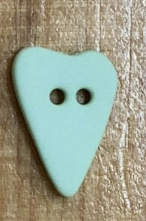 132427 Green Country Heart Button 5/8"