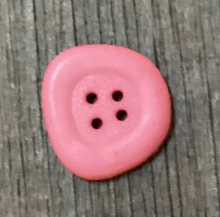 Pink Button 3/4 Inch 283818