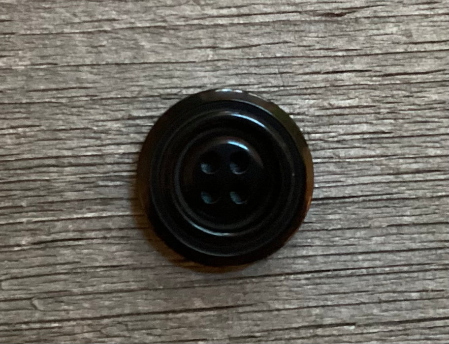 Black Button 3/4 Inch 330891