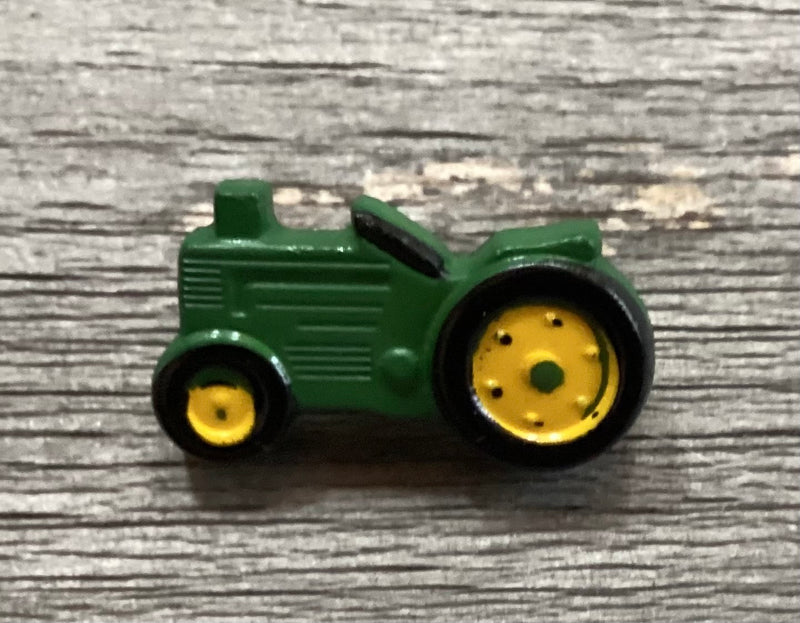 Grøn traktorknap 1 tomme 652453406207