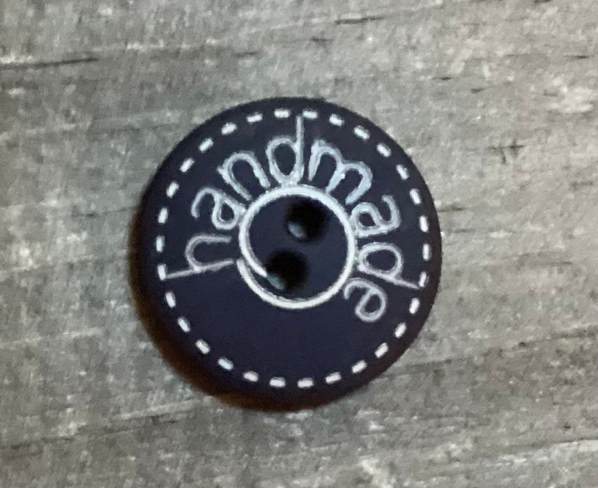 Handmade Indigo Blue Button 1 Inch 281204