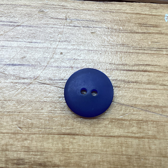Blue Transparent Button 3/4 Inch 281030