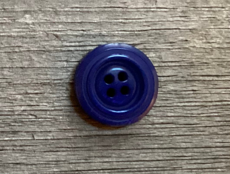 Blue Button 3/4 Inch 330894