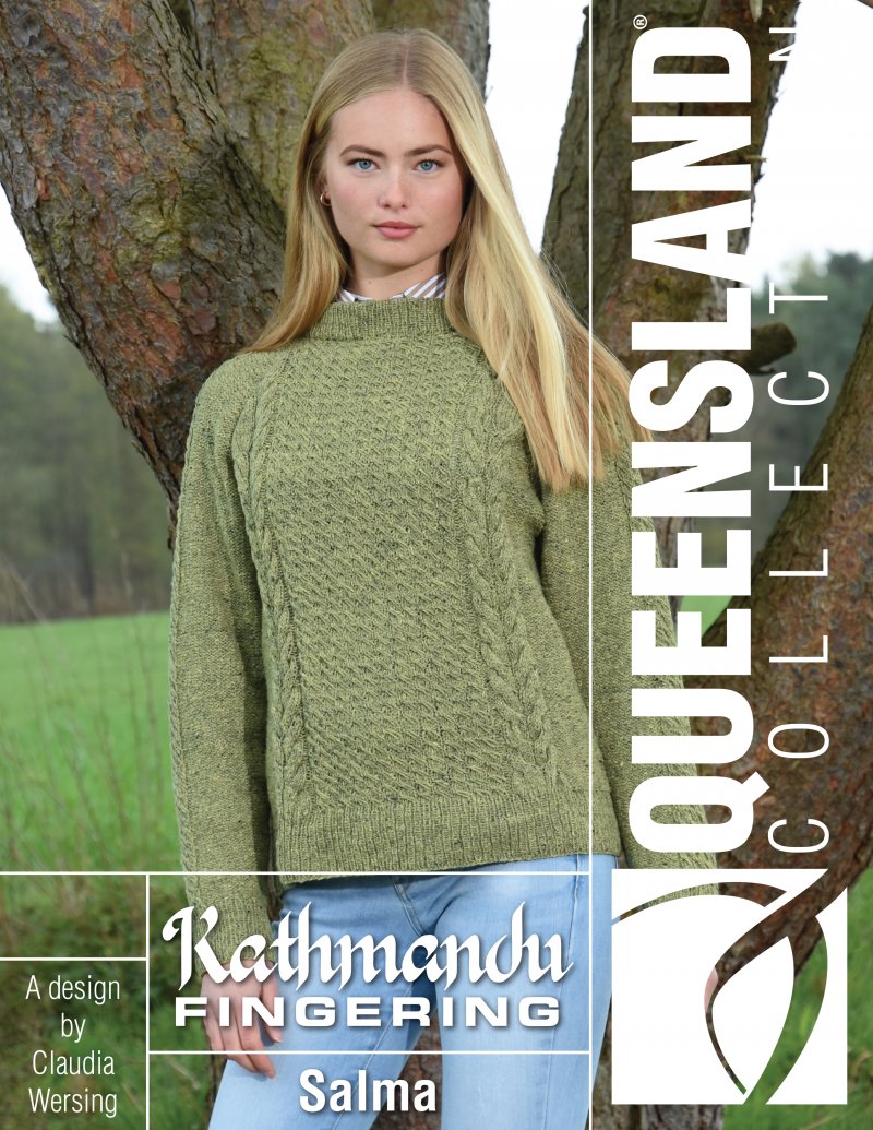 Salma Sweater Pattern by Claudia Wersing