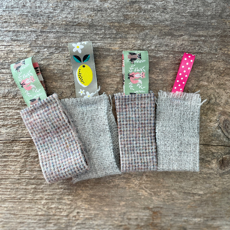 Wool felt needle saver