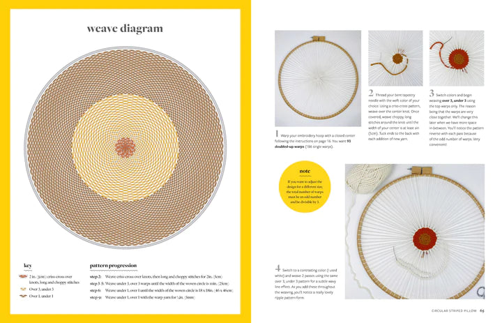 Amazing Circular Weaving by Emily Nicolaides