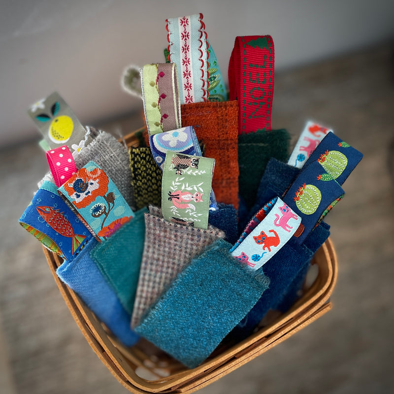 Wool felt needle saver