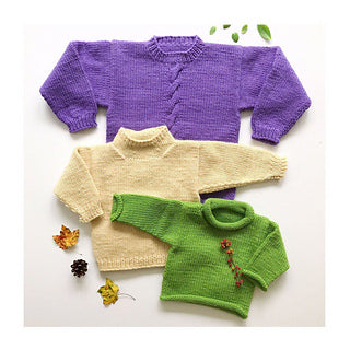 Easy Bulky Sweater Pattern from Yankee Knitter