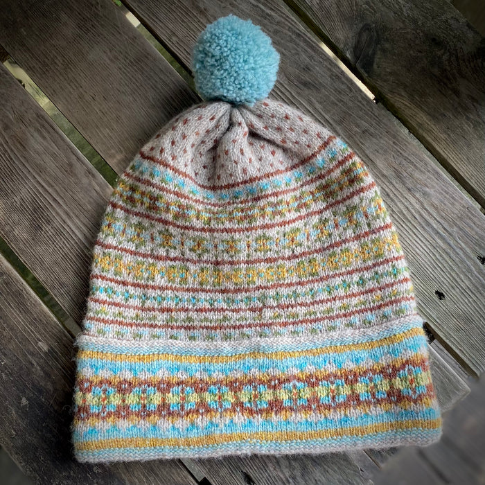 Fair Isle Hat Knitting Kit from Laurie Gray