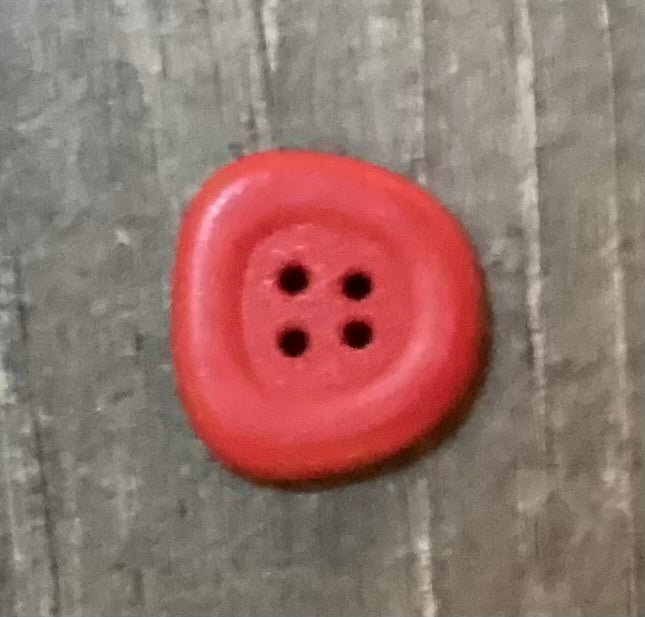 Red Button 3/4 Inch 283821
