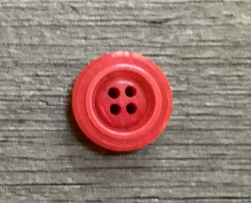 Rød knap 3/4 tommer 331001
