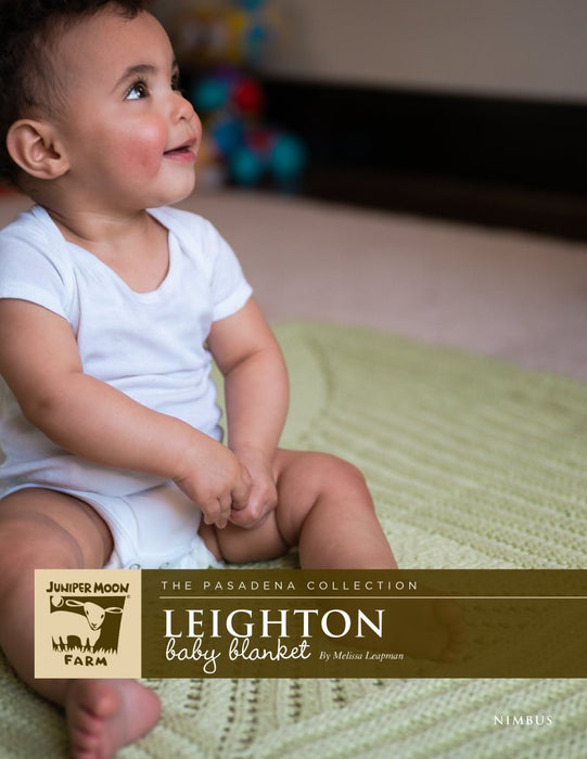 Leighton Baby Blanket pattern by Melissa Leapman