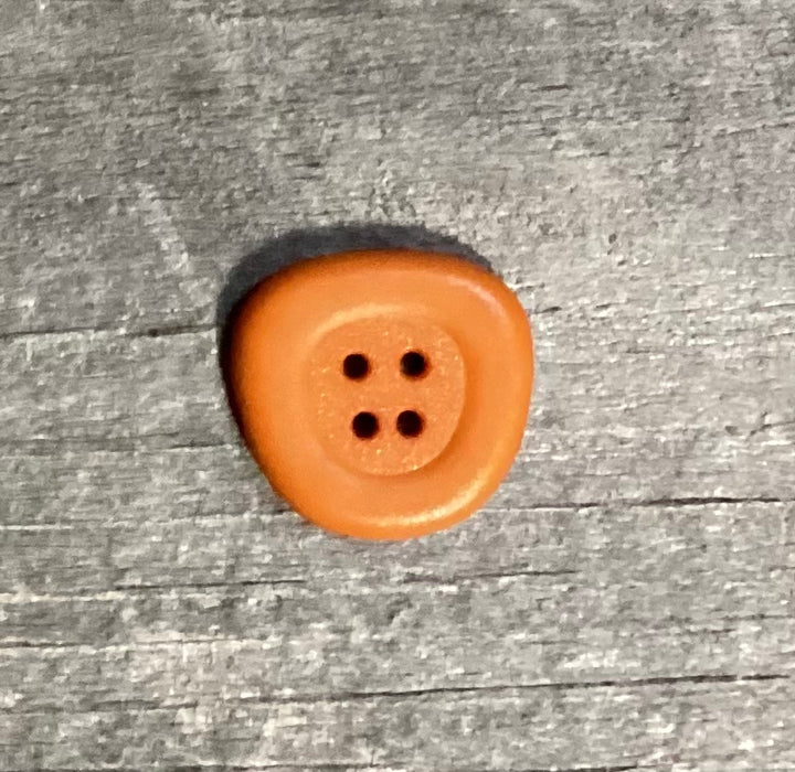 Orange Button 3/4 Inch 283823