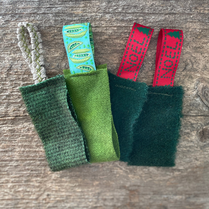 Wool felt needle saver