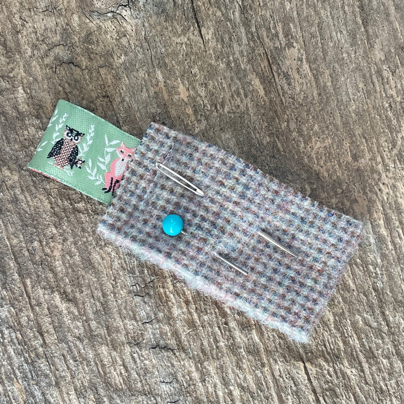 Wool felt needle saver